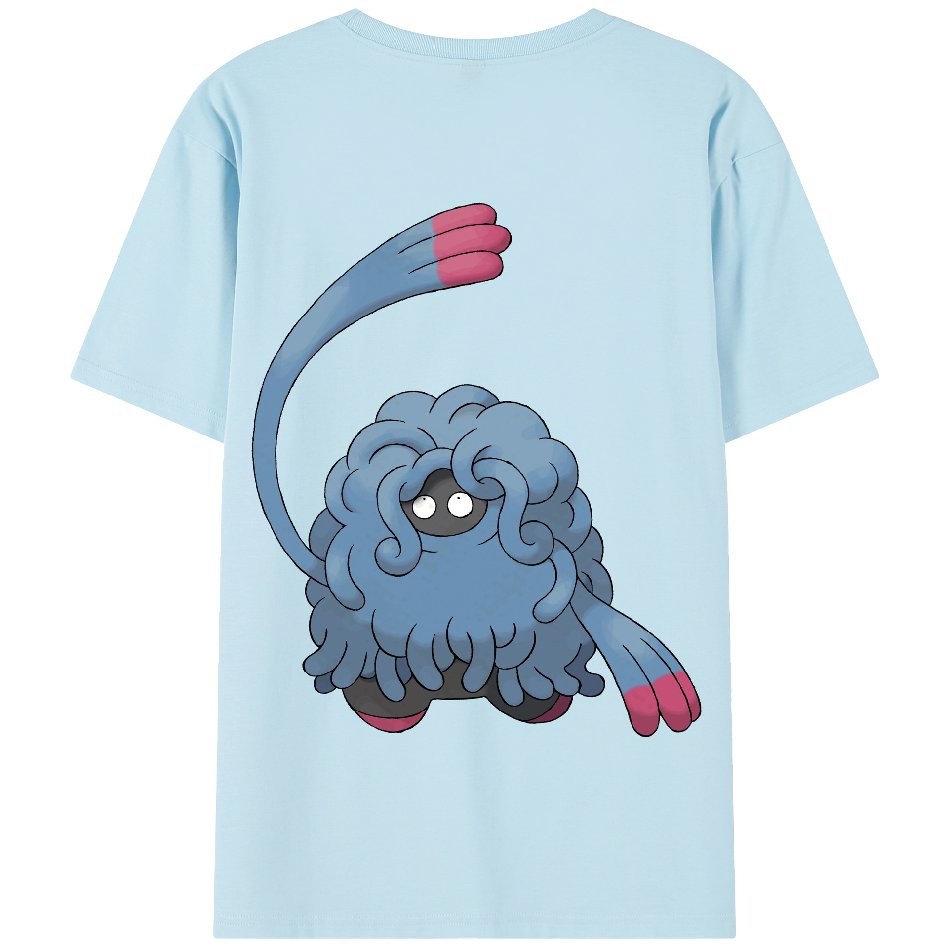 （画像用） ポケットモンスター Pokémon 綿100％半袖Tシャツ（背面プリント）